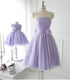 Formal Mother Daughter Matching Dress - Priority Shipping Matching Mom and Daughter Outfits Little Palace Store 12M Lavender